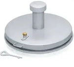 Zarges Brunnenabdeckung, Rund, V2a Schachtma&szlig; D = 625 Mm