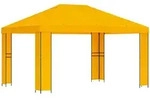 Pavillon 4 X 3 M Gelb Polyester Und Stahl 190 Gsm Vidaxl