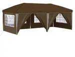 Vidaxl Pop-up Party Tent 575 X 288 X 245 Cm Taupe