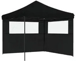 Vidaxl Party Tent Folding Black 292 X 292 X 315 Cm Oxford Fabric