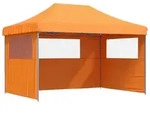 Party-zelt 279 X 410 X 315 Cm Orange Oxford-stoff Vidaxl