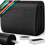 Tillvex Pool Solarfolie Rechteckig 732x366 Cm - Schwarz Solarplane Solarheizung