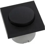 Schalter Integro Pure Lichtschalter Mit Sekund&auml;rleitung Kunststoff Schwarz...