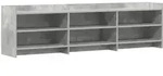 Vidaxl Tv Cabinet 168 X 33 X 47 Cm Concrete Grey Engineered Wood