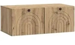 Vidaxl Wall-mounted Tv Cabinet 78.5 X 41 X 30 Cm Artisan Oak