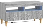 Led-tv-schrank Sonoma-grau Holzwerkstoff Vidaxl