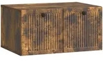 Wandmontierter Tv-schrank Ger&auml;ucherte Eiche 59,5 X 41 X 30 Cm Vidaxl