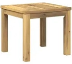 Couchtisch Wei&szlig; 40 X 40,5 X 36 Cm Massivholz Akazie Vidaxl