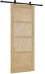 Vidaxl Sliding Door Orkdal 86 X 211 Cm Solid Pine Wood Natural