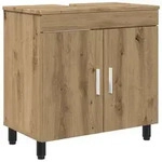Vidaxl Bathroom Vanity Unit Artisan Oak 60 X 35 X 60 Cm