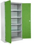 Stier Werkstattschrank 1940 X 1000 X 600 Mm Hellgrau Gr&uuml;n