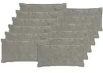 Kissenbezug 12 Stk. Houten Hellgrau 40 X 80 Cm Vidaxl