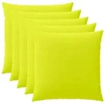 Kissenbezug 6 Pcs Heerlen Hellgr&uuml;n 65 X 65 Cm Polyester Vidaxl