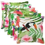 Kissenbezug 6 Stk. Houten Mehrfarbig 30 X 30 Cm Polyester Vidaxl
