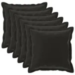 Kissenbezug 6 Stk. Houten Mehrfarbig 65 X 65 Cm Polyester Vidaxl