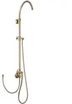 Aufputz Dusche Set Gold Duschsystem Regendusche - Paulgurkes