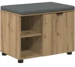 Vidaxl Hall Bench Artisan Oak 60 X 38 X 46 Cm
