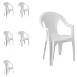 6 St&uuml;ck Stapelstuhl Ischia Rattan-optik Wei&szlig;-misc128bi-6