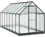 Garten Gew&auml;chshaus 183,5 X 423,5 X 207 Cm Vidaxl