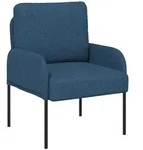Sofas Mit Kissen 55cm Blau Sperrholz Vidaxl