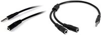 Startech St Muhsmf1m - Headset Kabel, 3,5 Mm 4 Pol Klinkenstecker Auf Kupplung, 1 M