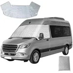 Frontscheibenabdeckung F&uuml;r Mercedes Sprinter 2006-2018, Thermo-schutz, Silber