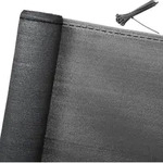Zaunblende Schattiernetz Sichtschutz Mit Kabelbinder, Anthrazit Anthrazit 2x15m -