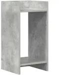 Pflanzenst&auml;nder Betongrau 30 X 30 X 60 Cm Holzwerkstoff Vidaxl