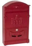 Arregui Residencia D-2151/r Briefkasten Aus Aluminium Im Klassischen Stil, Gr&ouml;&szlig;e M