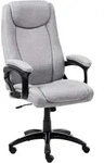 Chefsessel Graceful Leinen Grau