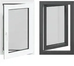 Kellerfenster Innenseite Farbe Wei&szlig; Risor 60 X 100 Cm Vidaxl