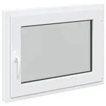 Kellerfenster Innenseite Farbe Wei&szlig; Risor 80 X 60 Cm Vidaxl