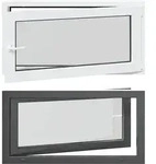 Kellerfenster Innenseite Farbe Wei&szlig; Risor 110 X 60 Cm Vidaxl
