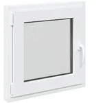 Kellerfenster Innenseite Farbe Wei&szlig; Risor 60 X 60 Cm Vidaxl
