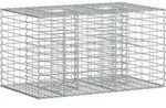 Vidaxl Gabion Raised Bed 100 X 60 X 55 Cm Galvanised Steel Silver