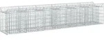 Vidaxl Gabion Raised Bed 2 Pcs 300 X 50 X 60 Cm Galvanised Steel