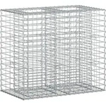 Vidaxl Gabion Raised Bed 90 X 50 X 80 Cm Galvanised Steel Silver