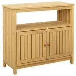Vidaxl Garden Console Table Light Acacia 80 X 35 X 75 Cm
