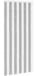 Vidaxl Insect Curtain Chenille Grey And White 100 X 220 Cm 100% Pp