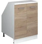 Dachschr&auml;genschrank Rion, Sonoma, 60 X 81.6 Cm Mit 2 T&uuml;ren, Schrankkorpus 60 Cm