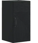 Vidaxl Bathroom Wall Cabinet Haarlem Black 30 X 31 X 59 Cm