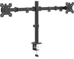 Cabletech Udt01-c024 Tischhalterung F&uuml;r Zwei 17"-32"-monitore, Verstellbar