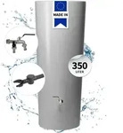 Garantia Stone 2in1 Regentonne Komplett-set 350 Liter Silver Inkl.