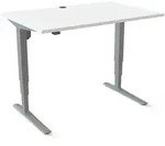 Stier Elektrisch H&ouml;henverstellbarer Schreibtisch 501-43 120 X 80cm Wei&szlig;