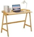 Relaxdays Schreibtisch, Holz, Hxbxt: 81,5 X 107 X 48,5 Cm, Kleiner Arbeitstisch, Home