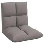Verstellbarer Fu&szlig;sessel Taupe Stoff Vidaxl