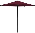 Gartensonnenschirm 230 X 230 Cm Polyester Rechtwinklig Vidaxl