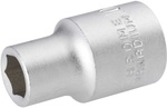 Toolcraft - 820771 Au&szlig;en-sechskant Steckschl&uuml;sseleinsatz 17 Mm 1/2' (12.5 Mm)