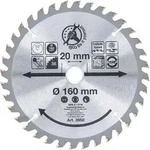 Hartmetall-kreiss&auml;geblatt &Oslash; 160 X 20 X 2,4 Mm 36 Z&auml;hne