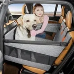 Hundesitz Auto F&uuml;r Gro&szlig;hunde Bis 25kg, L, Grau